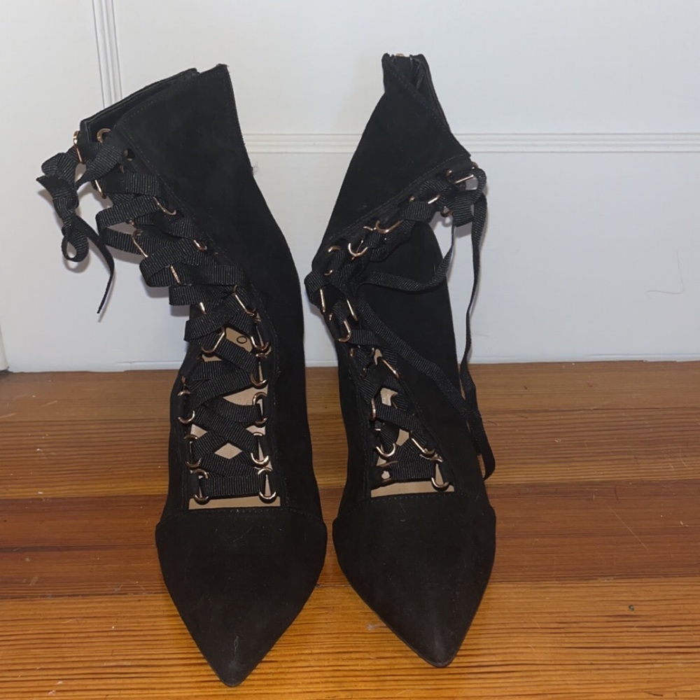 Black booties